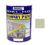 Bedec Extra Flex Masonry Paint - French Grey - 5 Litre