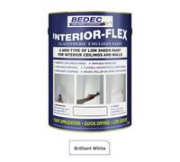 Bedec Interior Flex Matt Paint - Brilliant White - 5L