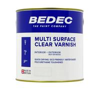 Bedec Multi Surface Clear Varnish - Satin - 1 Litre