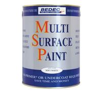 Bedec Multi Surface Paint - Anthracite, 750Ml - Soft Satin - Interior & Exterior Paint - Premium Paint No Primer Required