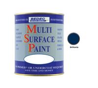 Bedec Multi Surface Paint - Satin - Britannia - 2.5L