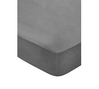 Bedeck of Belfast 300 Thread Count Extra Deep Fitted Sheet Charcoal
