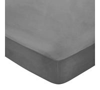 Bedeck Of Belfast 300 Thread Count Fitted Sheet Double Charcoal