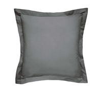 Bedeck Of Belfast 300 Thread Count Square Pillowcase Charcoal