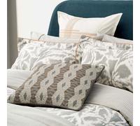 Bedeck of Belfast Asha Double Duvet Cover SET, Grey