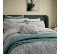 Bedeck of Belfast Celina Single Duvet Cover SET, Celadon & Olive