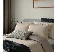 Bedeck of Belfast Emmy Double Duvet Cover Set, Mink