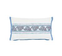 Bedeck of Belfast Este/Seren Cushion 70cm x 40cm, Blue/Red