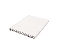 Bedeck of Belfast Fine Linens 1000 Thread Count Egyptian Cotton Double Flat Sheet, Chalk
