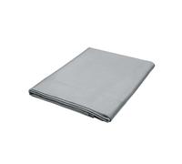 Bedeck of Belfast Fine Linens 600 Thread Count Egyptian Cotton Single Flat Sheet, Grey