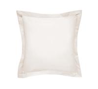 Bedeck of Belfast Fine Linens 600 Thread Count Egyptian Cotton Square Oxford Pillowcase, Cashmere