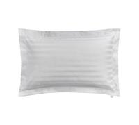 Bedeck of Belfast Fine Linens Adan Oxford Pillowcase, Silver