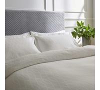 Bedeck of Belfast Fine Linens Ravello Cover Set Super King Chalk