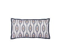 Bedeck of Belfast Nahla Cushion 70cm x 40cm, Cobalt Blue & Navy