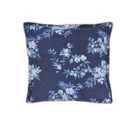 Bedeck of Belfast Nahla Pair of Square Oxford Pillowcases, Cobalt Blue & Navy