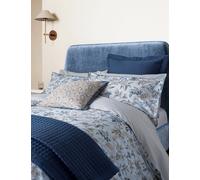 Bedeck of Belfast Pure Cotton Lorelei Pillowcase Navy