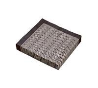 Bedeck of Belfast Saja Geo Paper Napkins, Charcoal