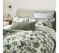 Bedeck of Belfast Yoko Super Kingsize Duvet Cover Set, Green