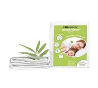 Bedecor Premium Bamboo Viscos Waterproof Mattress Protector - Mattress Cover - Toddler Size - 70 x 140 + 15cm