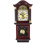Bedford Clock Collection Wall Clock, Cherry Oak