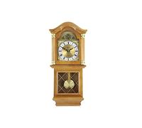 Bedford Clock Collection Wall Clock, Wood, Golden Oak, 66.04 cm