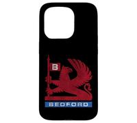 Bedford Griffin Emblem Classic British Truck Lorry Logo Case for iPhone 15 Pro
