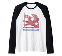 Bedford Griffin Emblem Classic British Truck Lorry Logo Raglan Baseball Tee