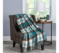 Bedford Home Faux Cashmere Acrylic Throw Blanket, Bristol Plaid