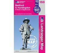 Bedford, Huntingdon, St. Neots & Biggleswade: 153 (OS Landranger Active Map)