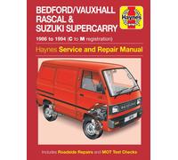 Bedford/Vauxhall Rascal & Suzuki Supercarry (86 - Oct 94) Haynes Repair Manual