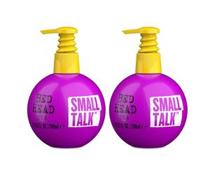 BedHead by TIGI Small Talk Thickifier Energizer StylizerHair VolumeCream 2x240ml