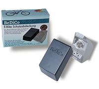 BeDiCo Protective Cover for Bosch Frame Battery Holder - Shockproof, UV-resistant Plastic, Water-resistant, Easy to Use - Active Line, Performance Line, CX Series from 2014, Black