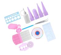 Bediffer 11 in 1 Paper Quilling Tools Kit, DIY Paper Craft Crimper Comb Ruler Pins Border Buddy Set for Paper Craft Lovers