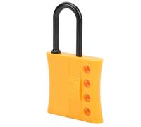 Bediffer 4 Hole Lockout Hasp Durable Safety Lock for Electrical Isolation in High Explosion Proof Areas, PA ABS, 6mm Beam Diameter