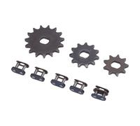 Bediffer 9T 11T 15T Steel Sprocket Set with High Strength Chain Links for T8F Chains, Stable Performance, for Maintenance and Upgrade, Multi Purpose