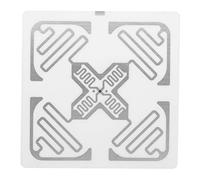 Bediffer Adhesive High Security UHF 100pcs Labels for Warehouse Assets Management 50x50mm
