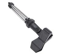 Bediffer Adjustable Desktop Mic Stand, Foldable and Portable Microphone Tripod Holder for Podcasts, Lectures, and Video Chats, Black, 1 Unit