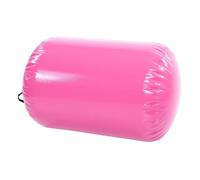 Bediffer Air Roller Inflatable Gymnastics Roller Durable Equipment for Gymnastics Training 0.6x0.8m PVC (Pink)