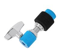 Bediffer Aluminum Alloy Jazz Drum Kits HiHat Clutchs Percussion Accessories for Standard Drum Sets Set High Hat Felt and Clutch (Blue)