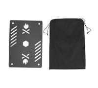 Bediffer Aluminum Alloy Lightweight Stove Table Plate for Outdoor Cooking, Universal Compatibility Camping Table Board for Snow Peak GS 450R 450K