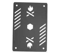 Bediffer Aluminum Alloy Lightweight Stove Table Plate for Outdoor Cooking, Universal IGT Compatibility Camping Table Board for Snow Peak GS 450R 450K
