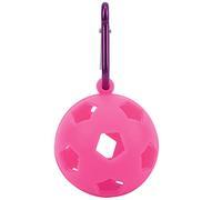 Bediffer Ball Cover Soft Silicone Sleeve with Keychain for Easy Carrying Training Accessory Colorful Options (Rosy Red)
