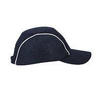 Bediffer Baseball Cap Lightweight Impact-Resistant Hard Hat for Industrial Maintenance and Welding, Reflective Strip, Free Size