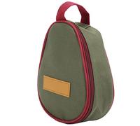 Bediffer Camping Cookware Bag Portable Wear Resistant Skillet Storage for Outdoor Camping and Picnics Polyester 1 Unit (Green)