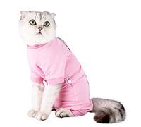 Bediffer Cat Surgery Suit, Stretchy Recovery Vest for Wounds | Soft modal fabric, quick to wear, prevents licking, for 1-7kg cats