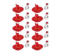 Bediffer Chicken Water Nipple Drinker System, Innovative Feeder