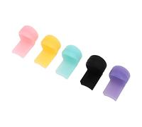 Bediffer Clarinet Thumb Rest Cushion Set, Soft Silicone Thumb Protectors for Enhanced Comfort, 5Pcs Multi-Colored Accessories for Musicians