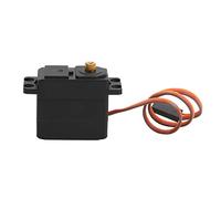 Bediffer Digital Waterproof Metal Gear Servo High Performance 4.8V-6V for RC Car Steering Remote Control Accessory Black 43 X 30 X 16mm