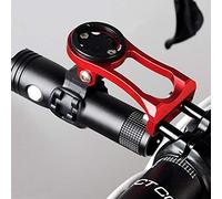 Bediffer Durable Metal Bike Computer Mount Adjustable Holder for Bryton GPS Devices, Sturdy Design for Easy Handlebar Installation (Red)