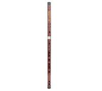 Bediffer E-Key Bamboo Flute Set for Traditional Music Lovers, Selected Dry Bitter Bamboo Material, Beautiful Sound for Beginners, Approx. 56.5cm